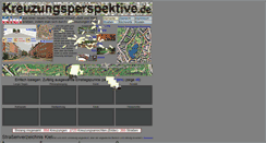Desktop Screenshot of kreuzungsperspektive.de